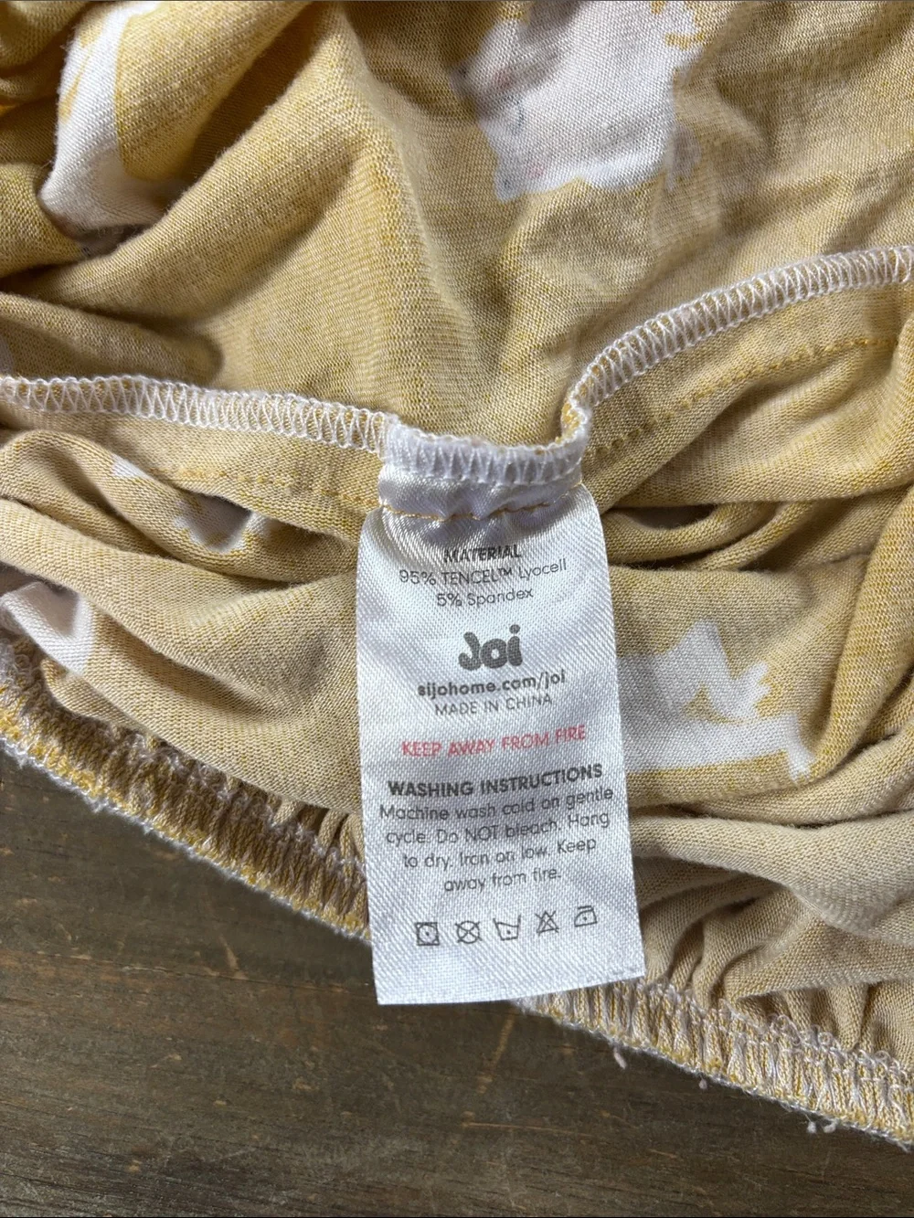 Sijo Joi tencel crib sheets